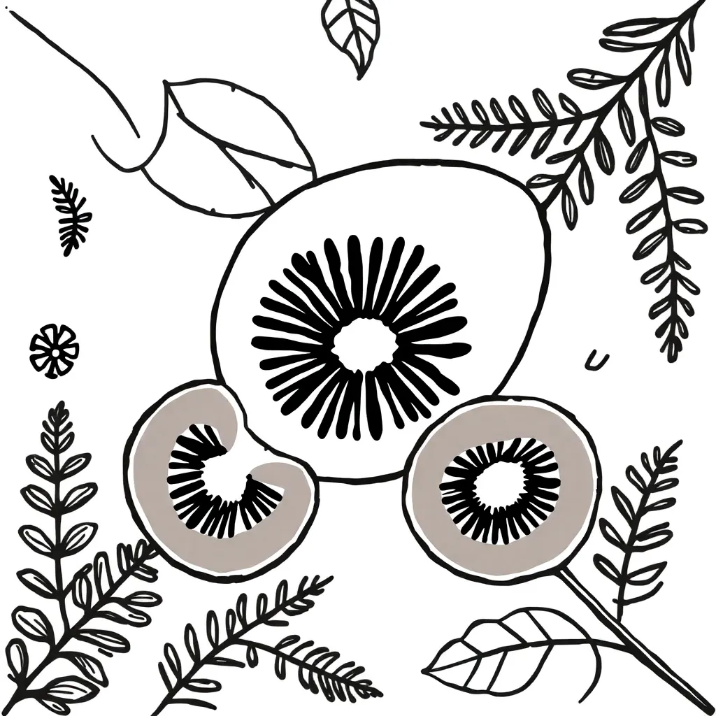 Fraction models illustration