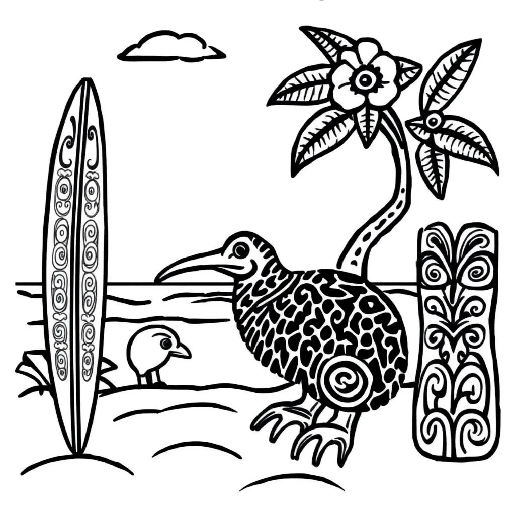 Holiday writing illustration