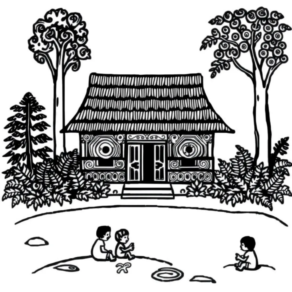 Te Whare Tapa Whā illustration