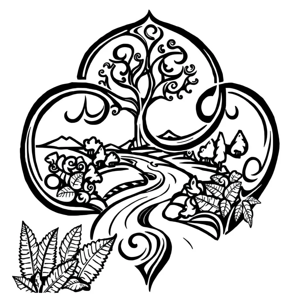 Health and wellbeing illustration