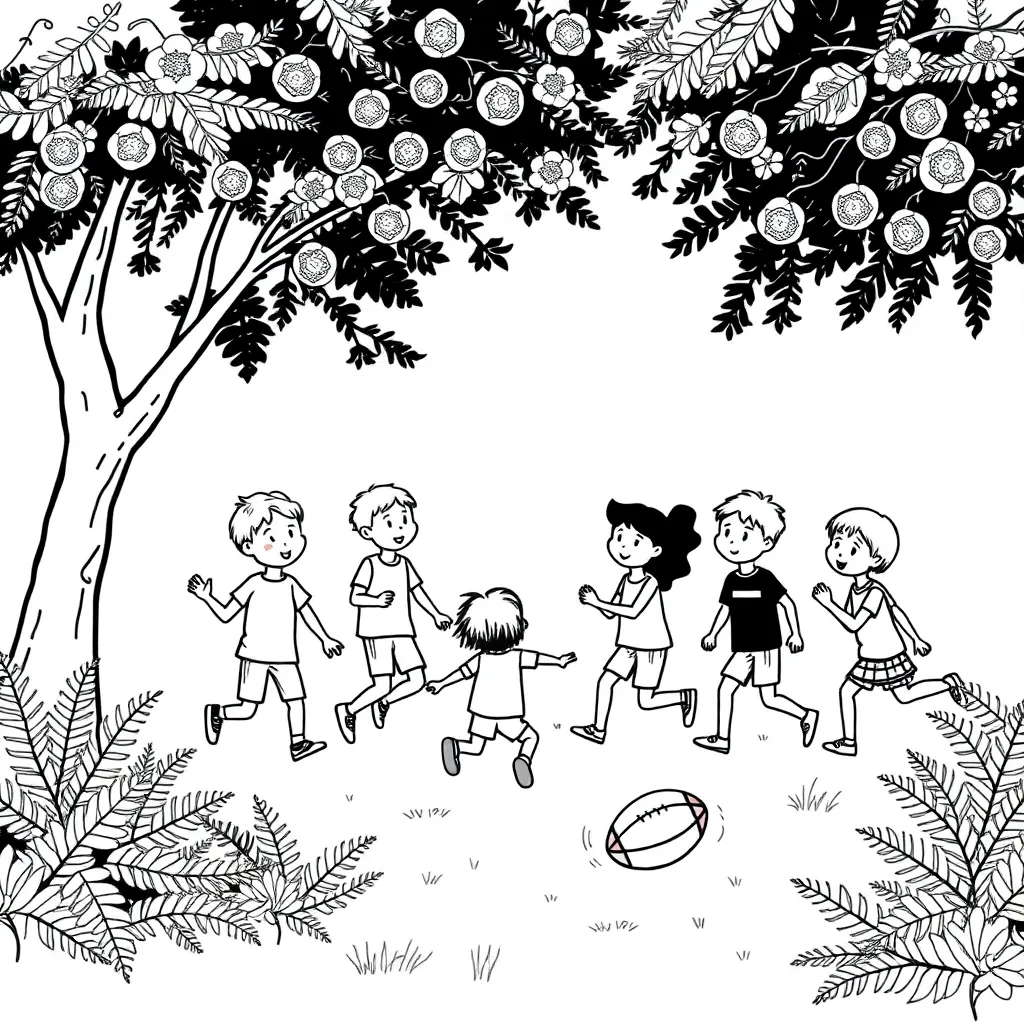 Students working together in a group