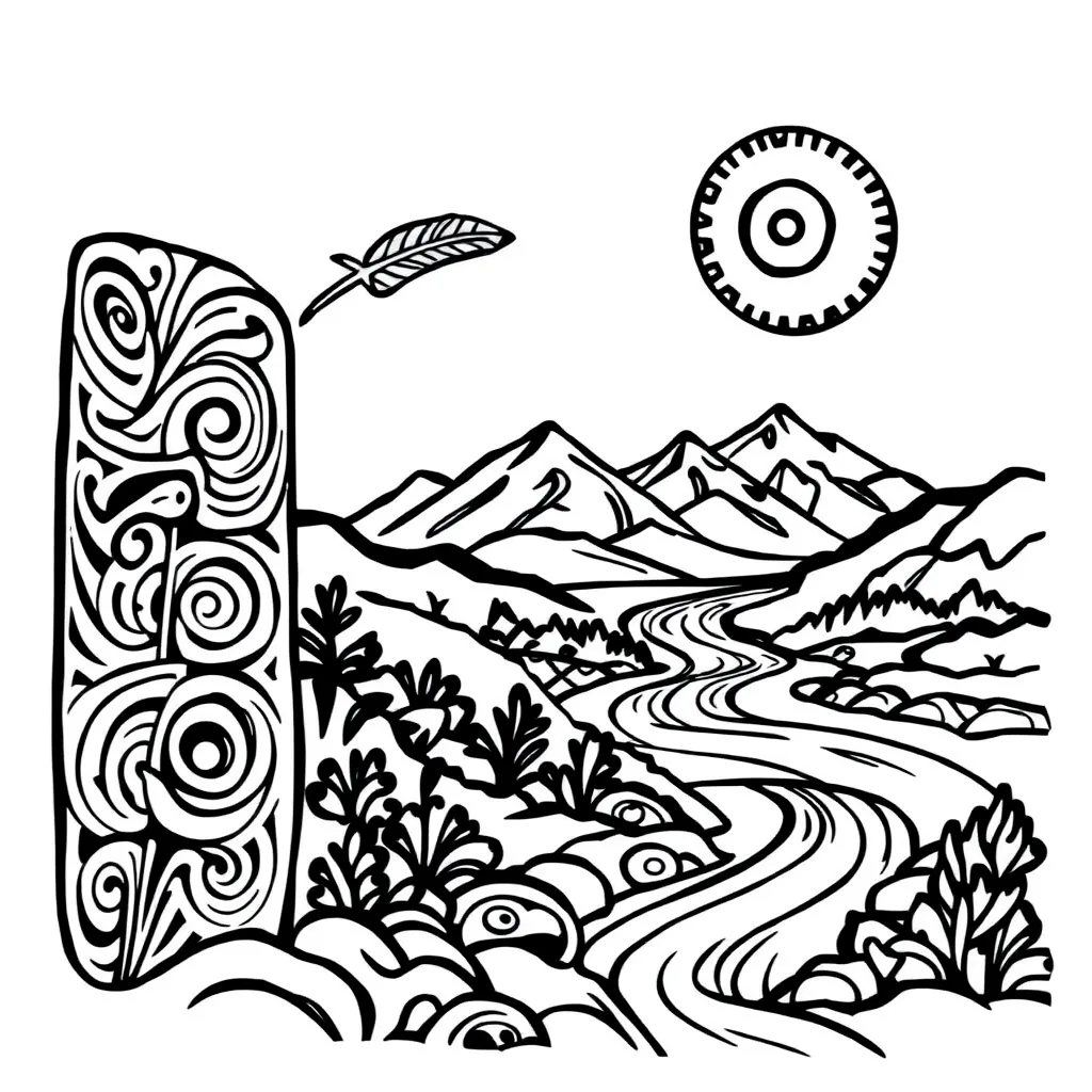 Poetry books and quill pen illustration