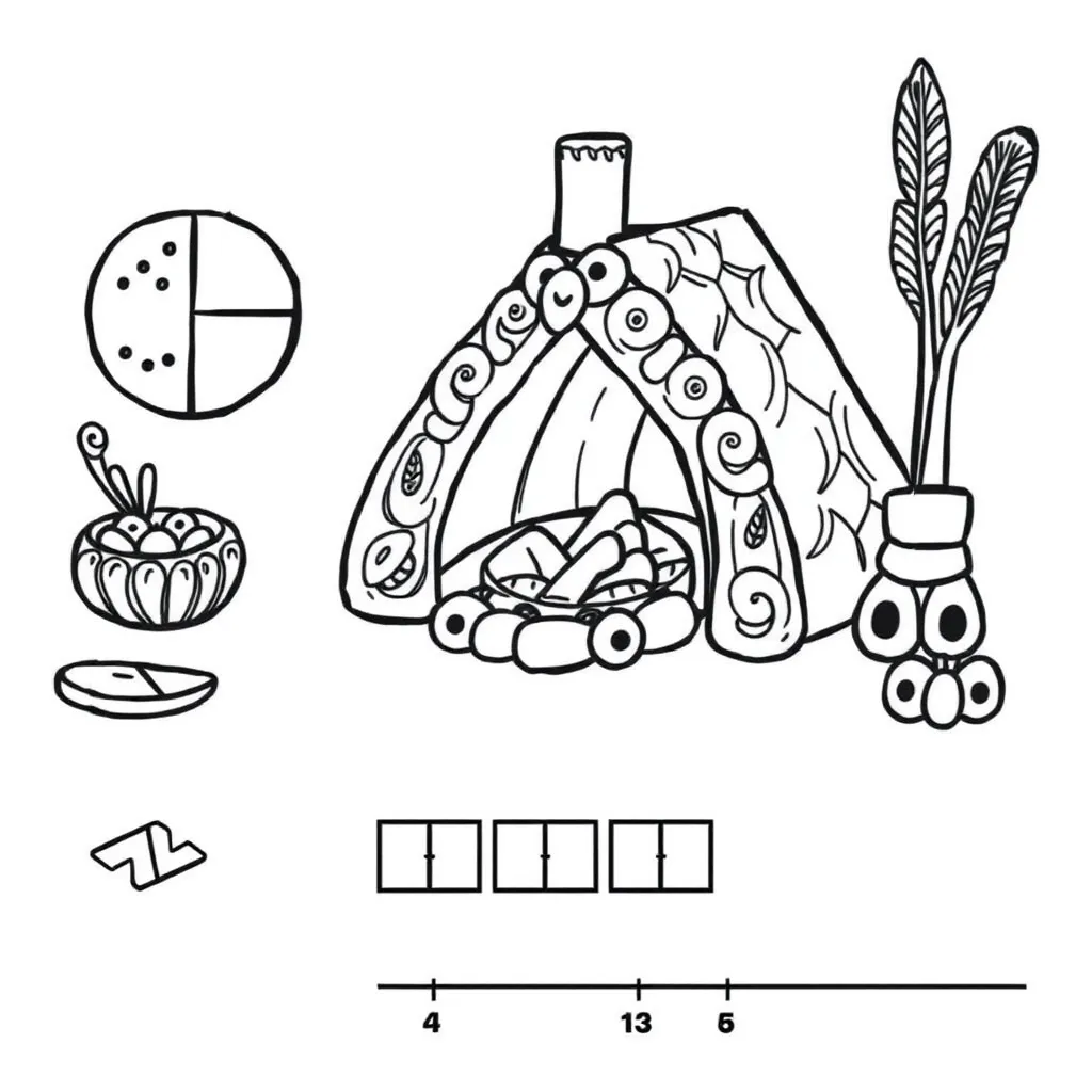 Fraction wall illustration