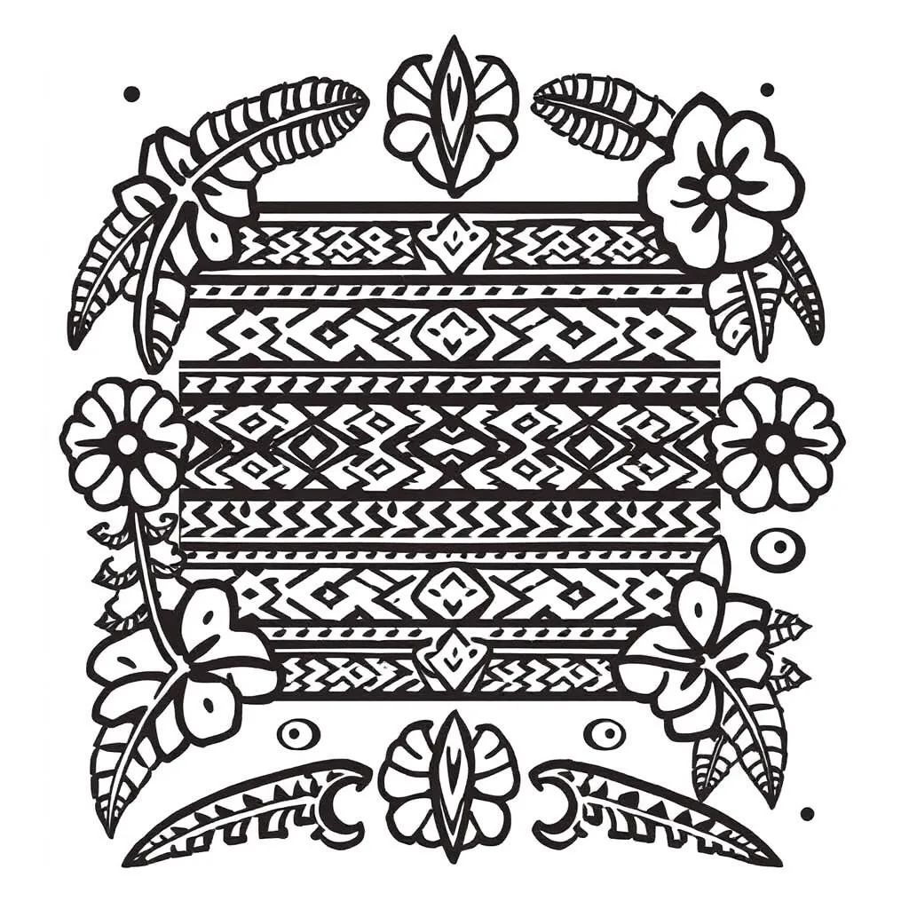 Fraction circles and number line illustration