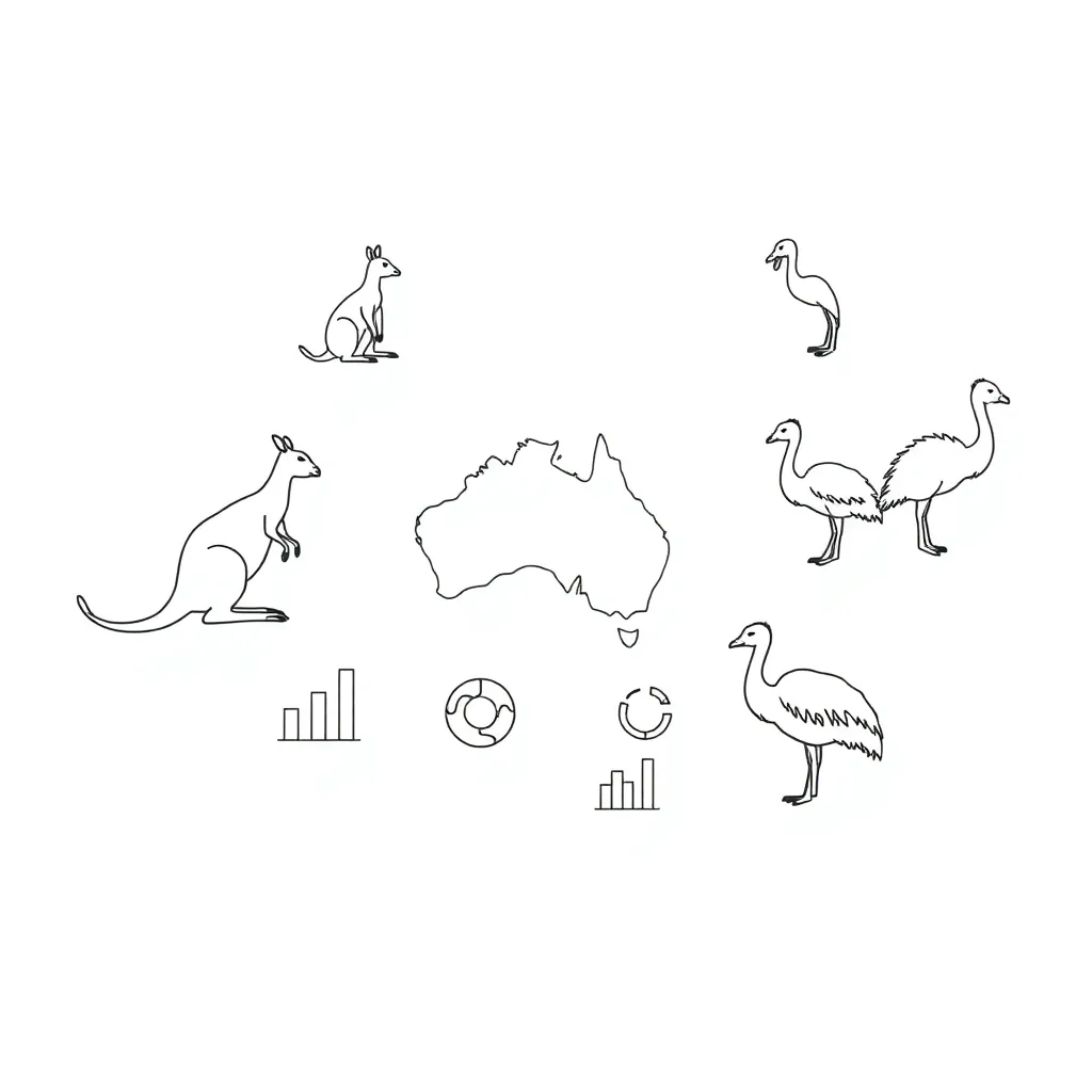 Data charts and graphs illustration