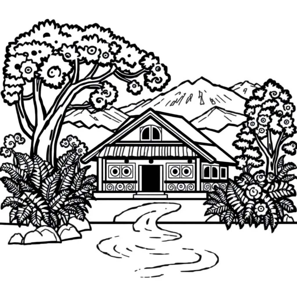Historical timeline illustration