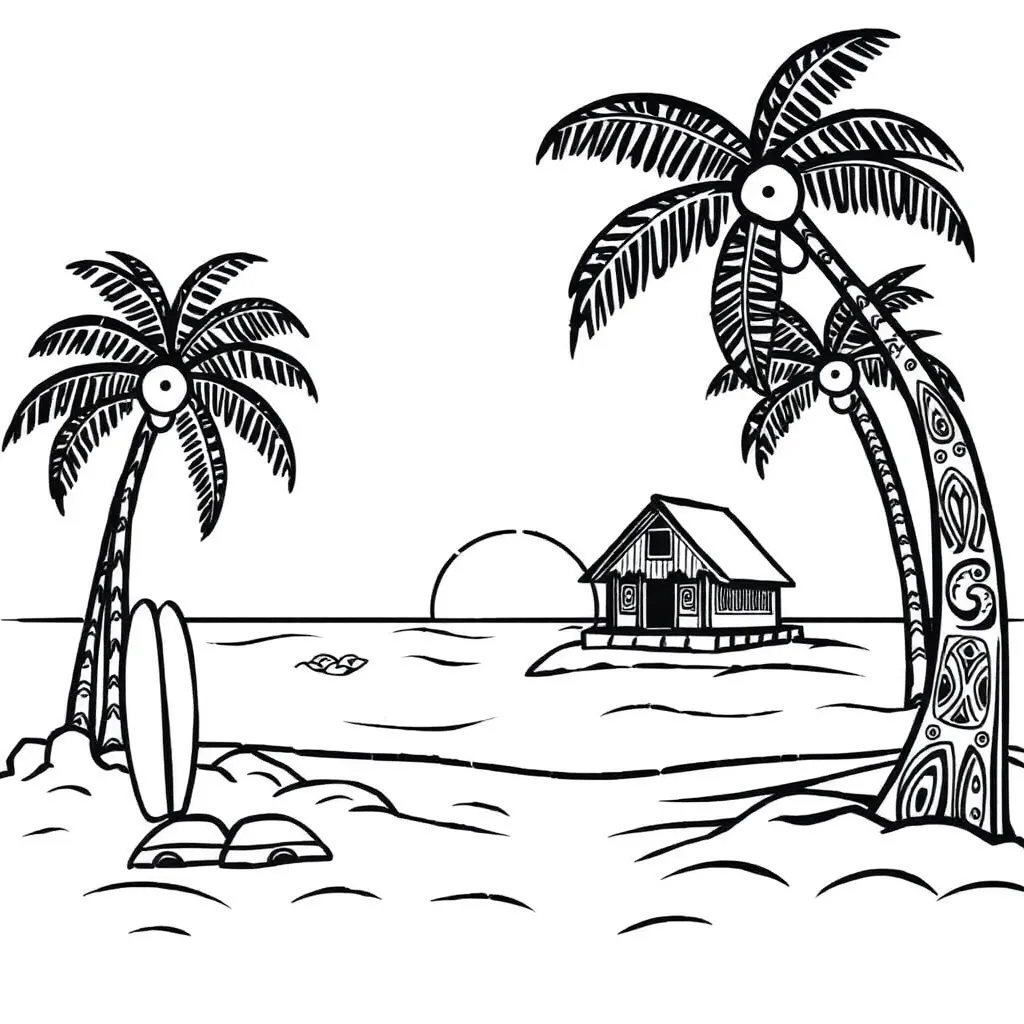 Children enjoying holidays at the beach