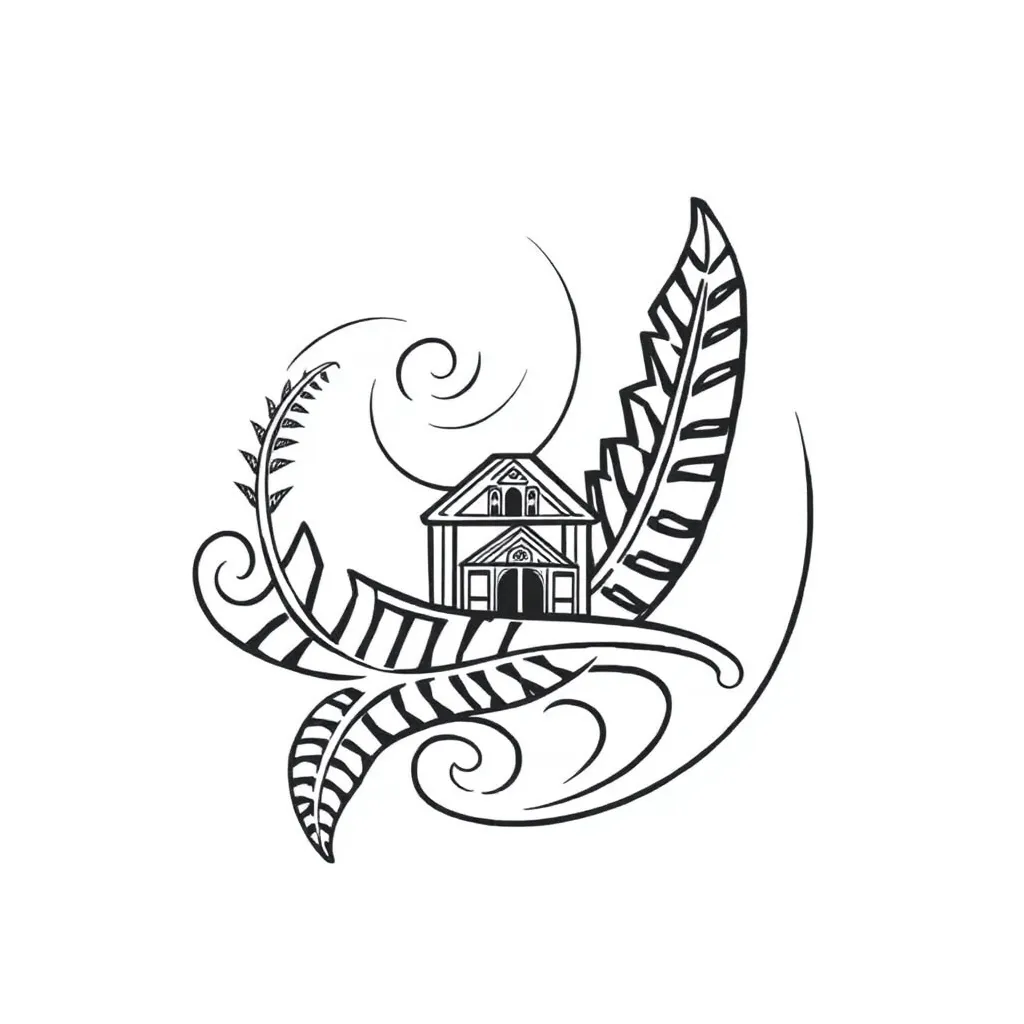 Māori koru design