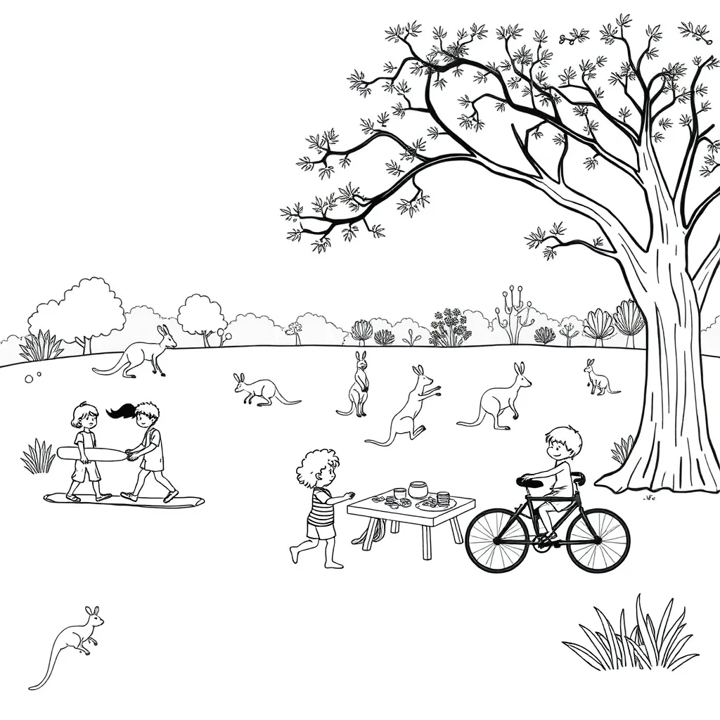 French leisure activities illustration