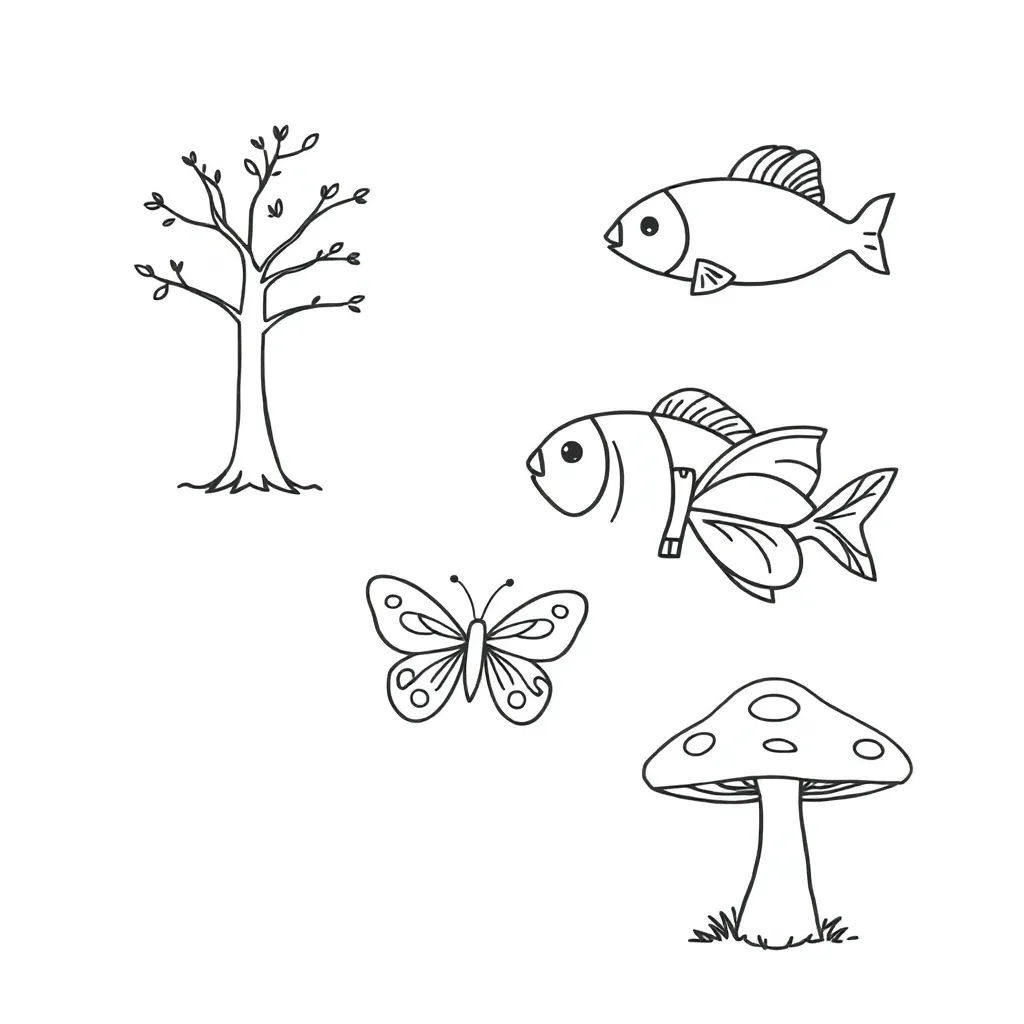 Scientific classification illustration