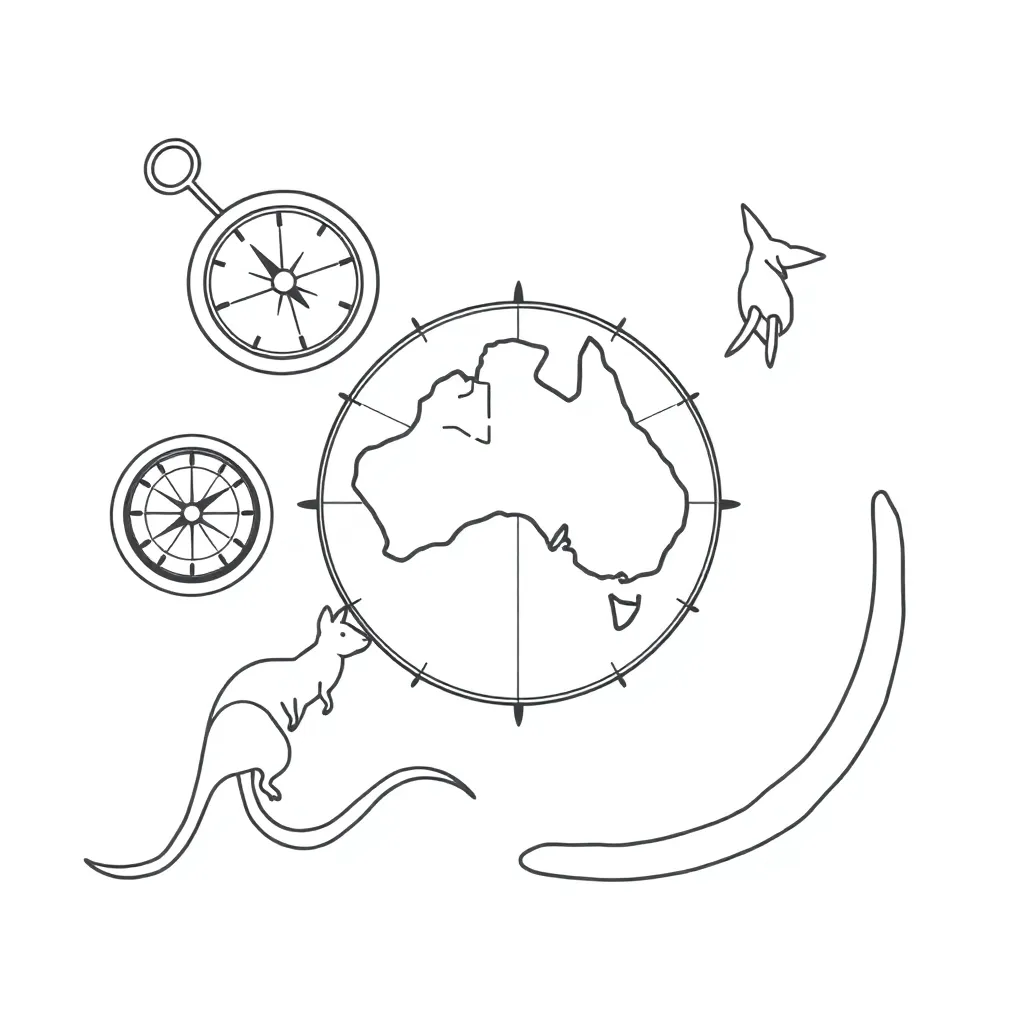 Analog clock showing clock parts