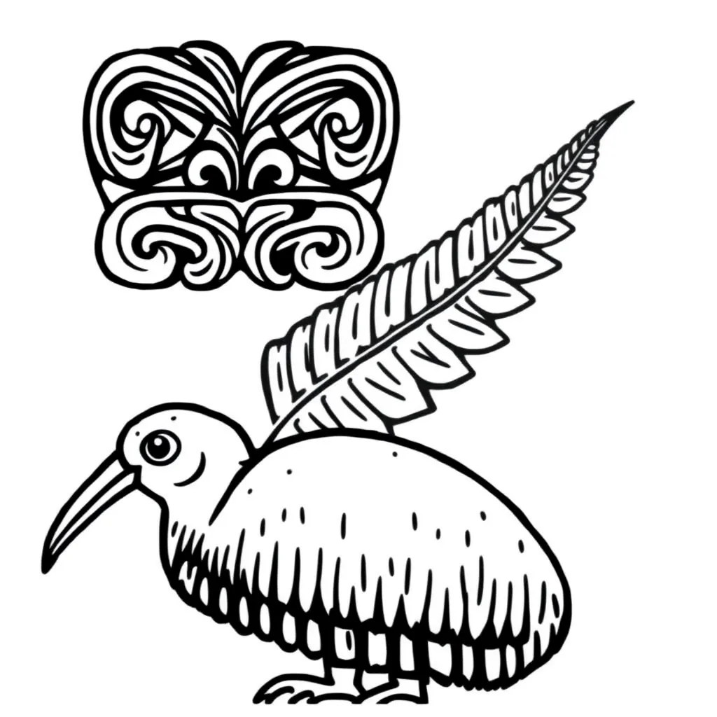 Recipe book and instructions illustration
