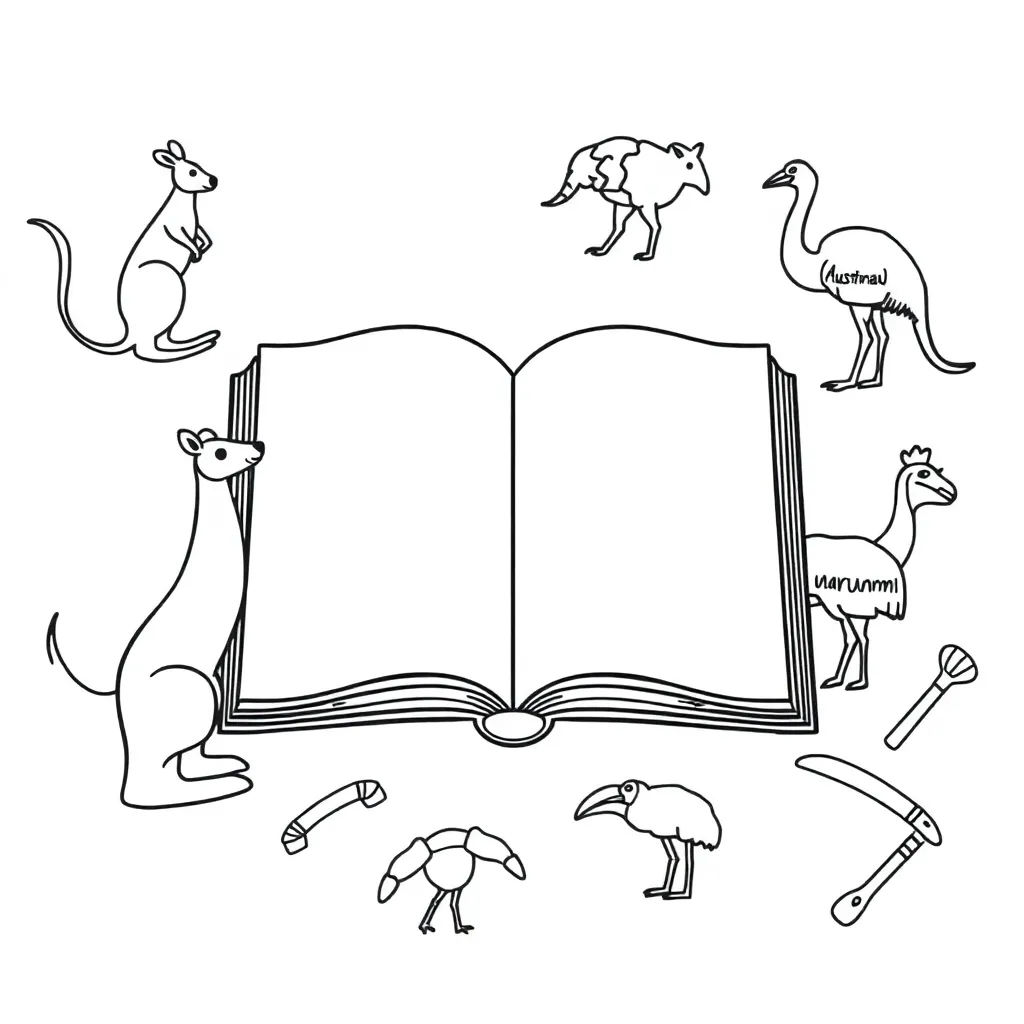 Prime Minister's Spelling Bee logo with Australian flag