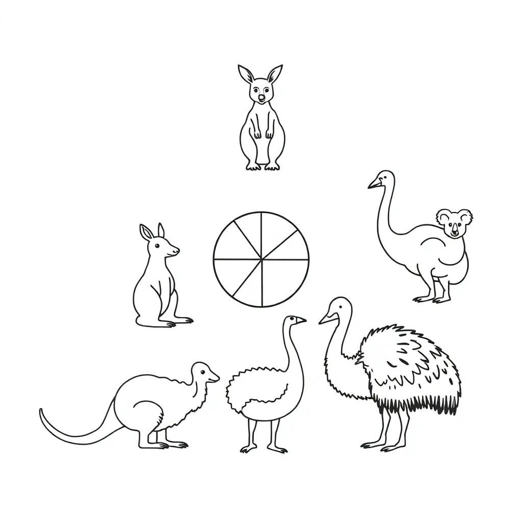 Fractions illustration showing pizza slices and chocolate bars divided into equal parts