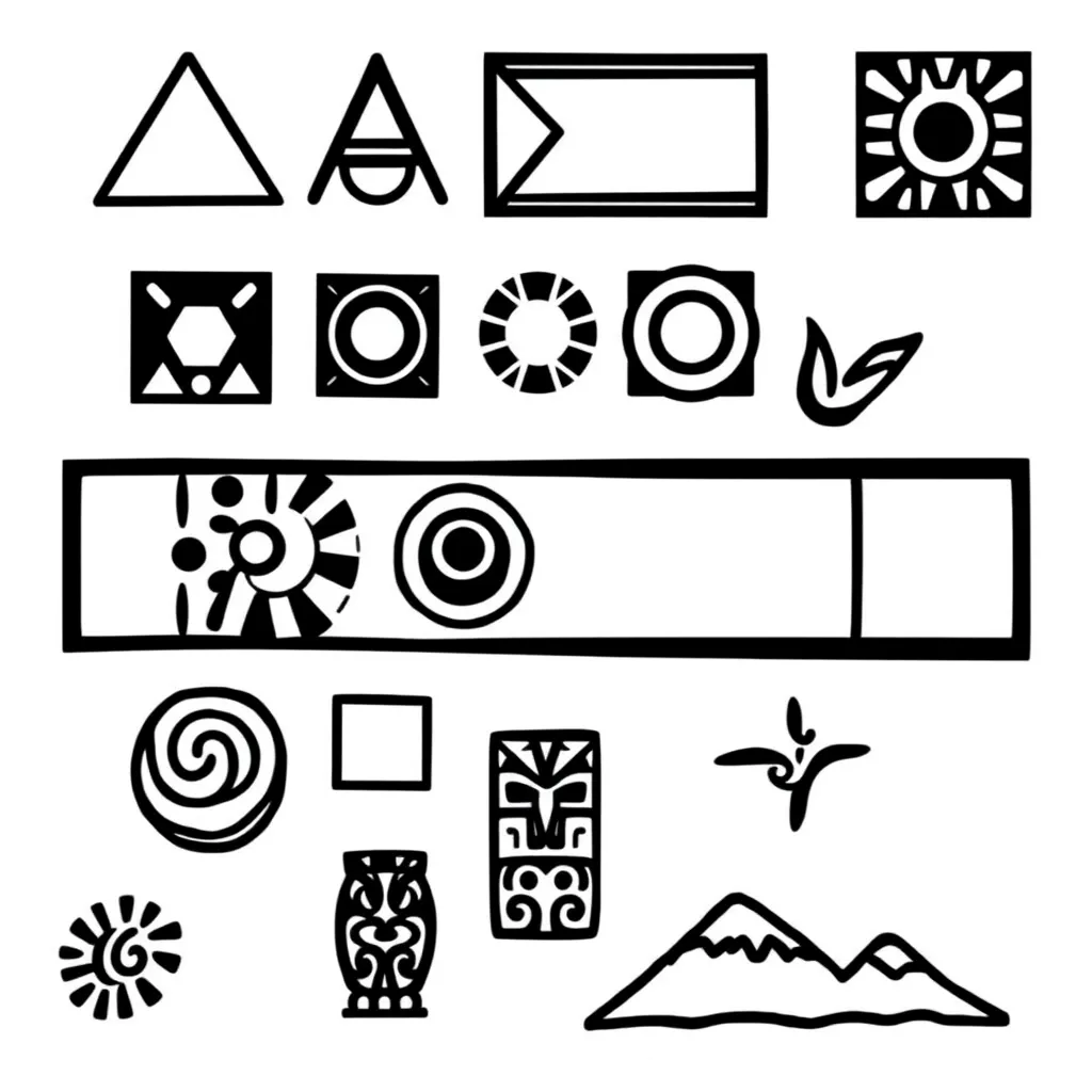 Geometric shapes illustration