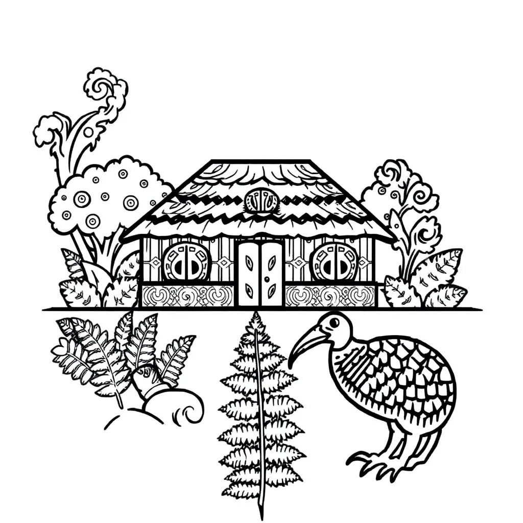 Parts of speech illustration