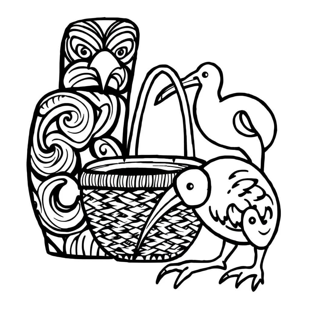 Sign language hands illustration