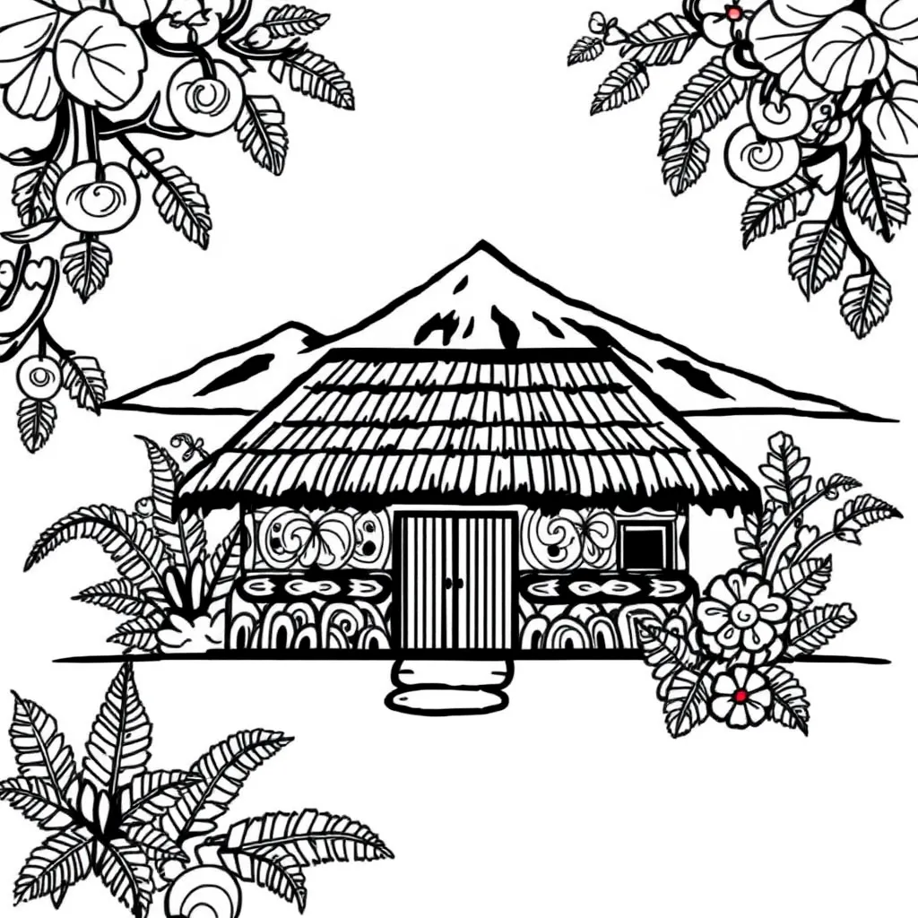 Government building illustration