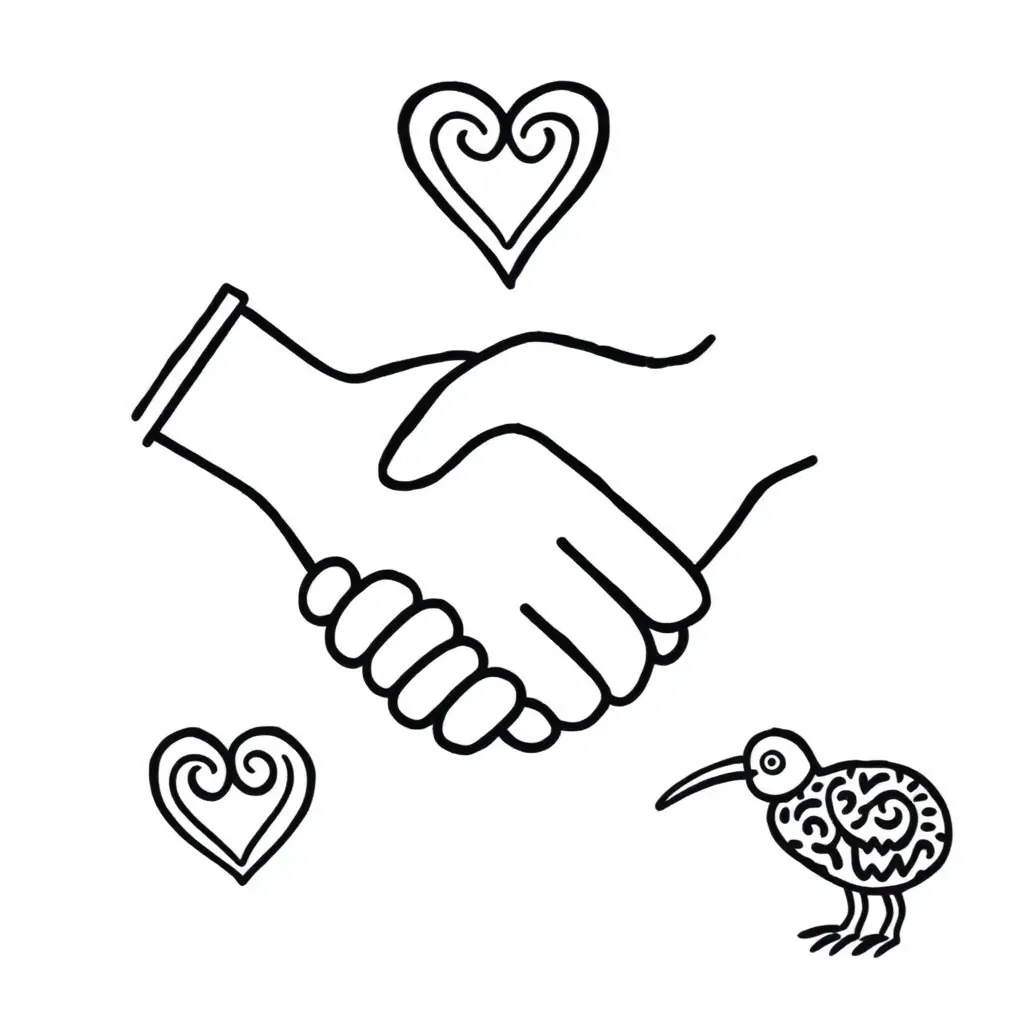 Warrior heart illustration representing commitment