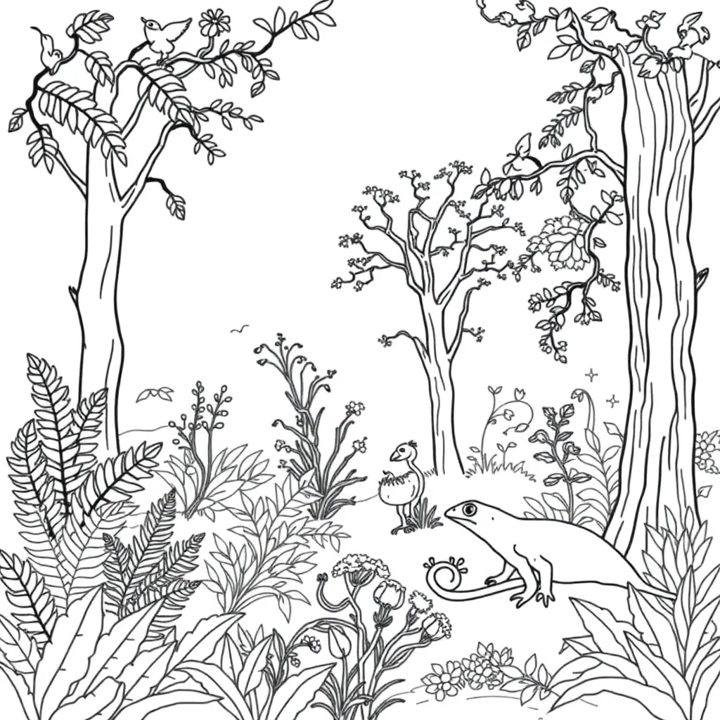 Animals adapting to their environment