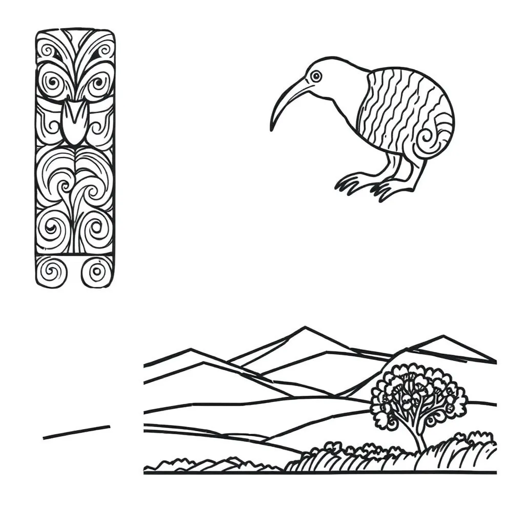 Calculator and decimal numbers illustration