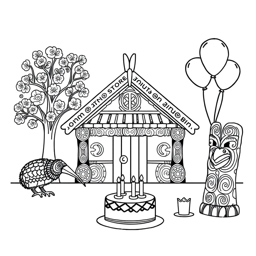 Māori cultural symbols and greetings