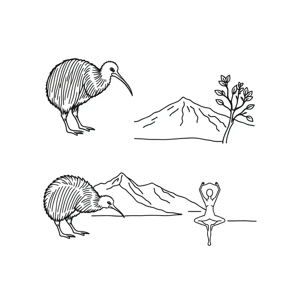 Wellness and health illustration
