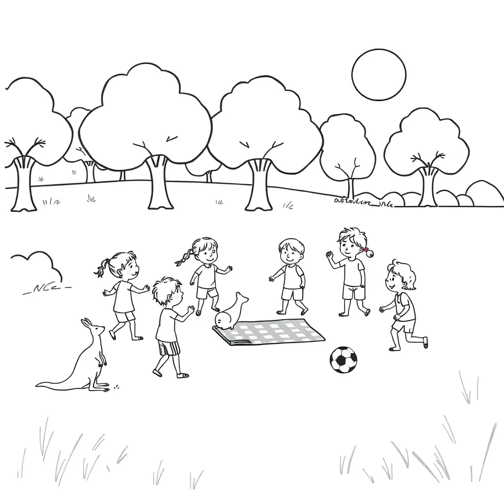 Children playing adapted sports with different equipment