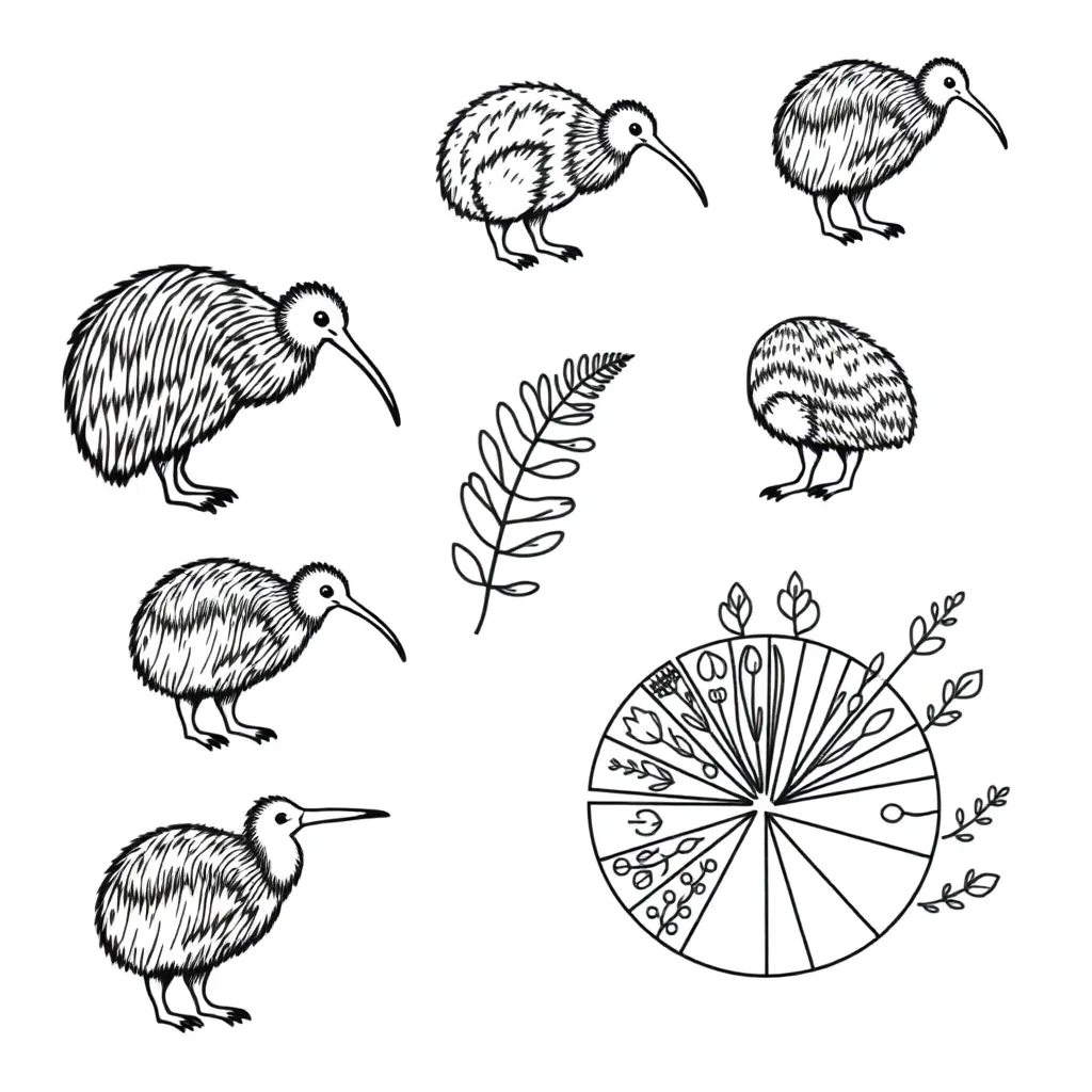 Statistics and data visualization illustration