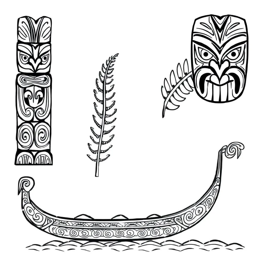 Māori god illustration
