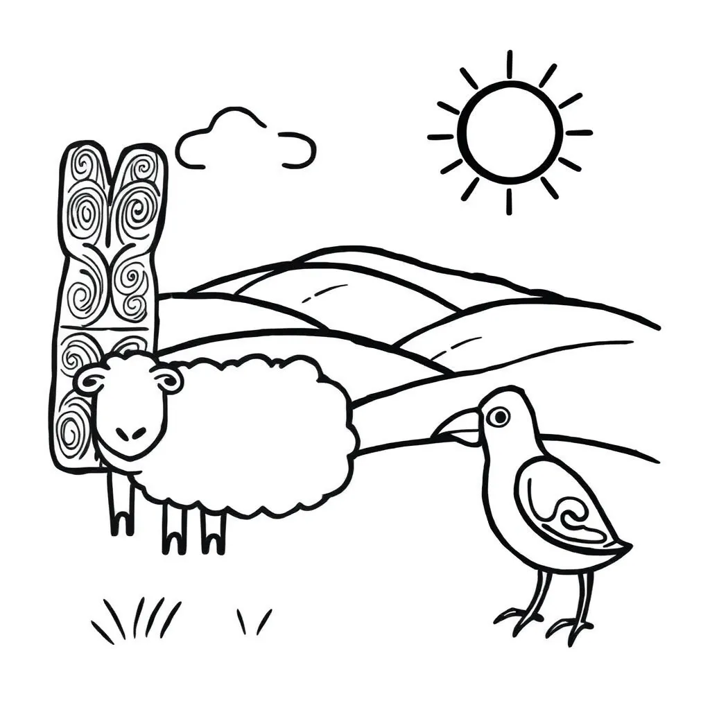 Children reading with speech bubbles showing sh, th, ch sounds