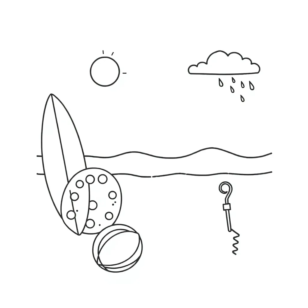 Spelling practice illustration