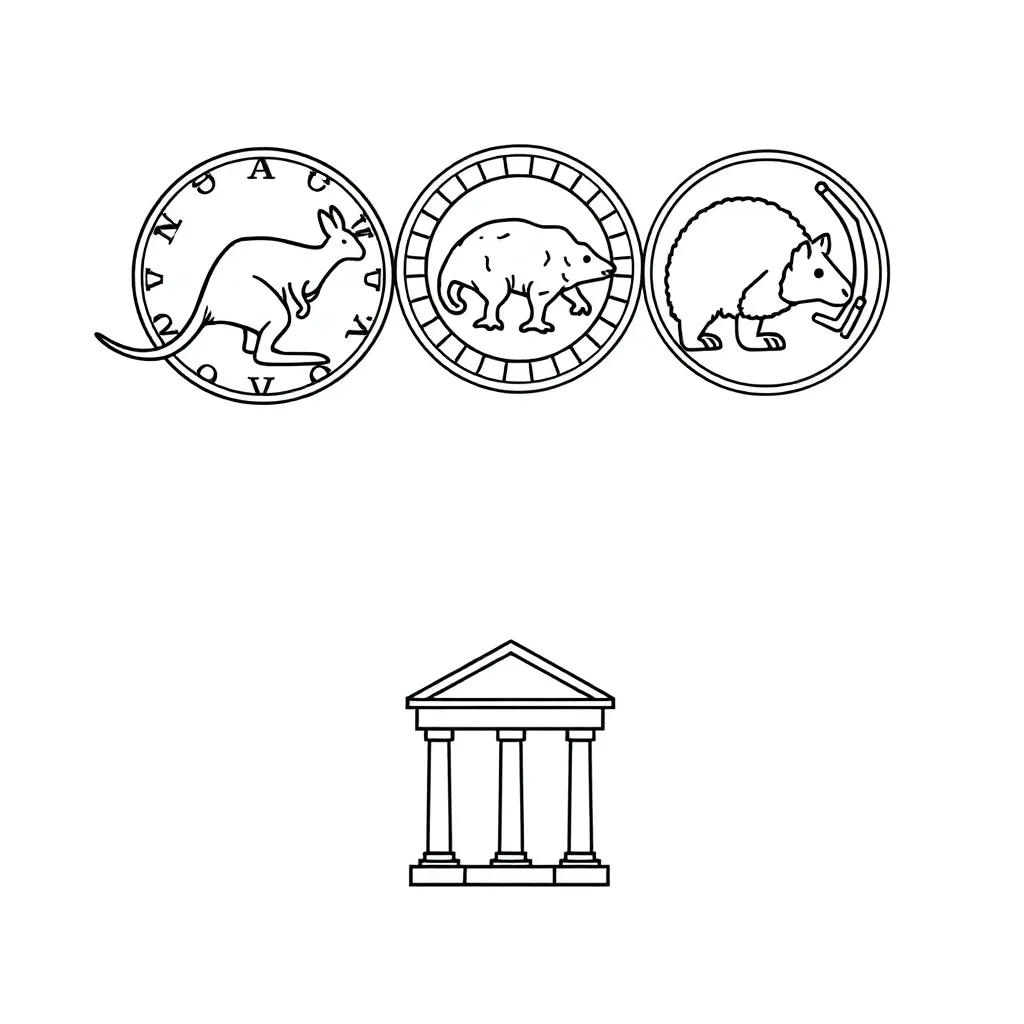 Australian coins and notes