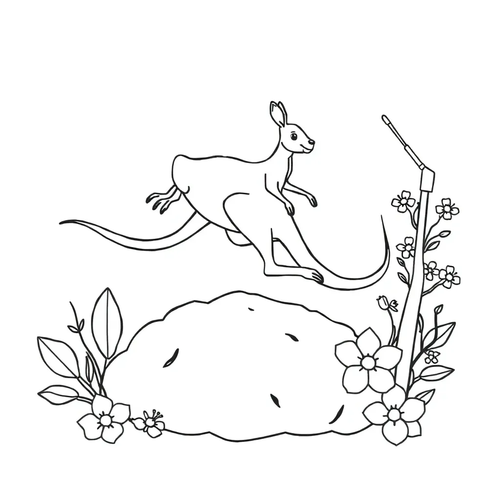 Australian coins and calculator