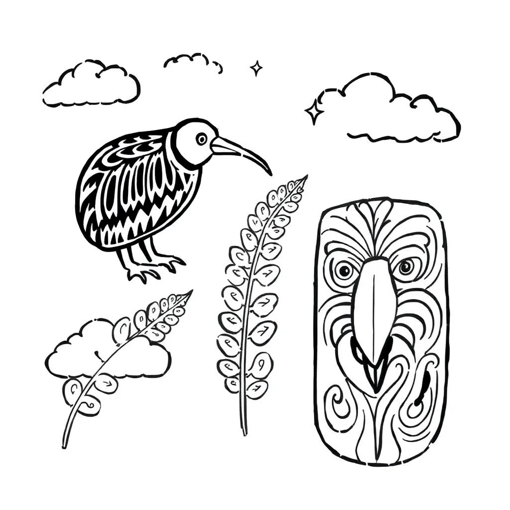 Punctuation marks and writing illustration
