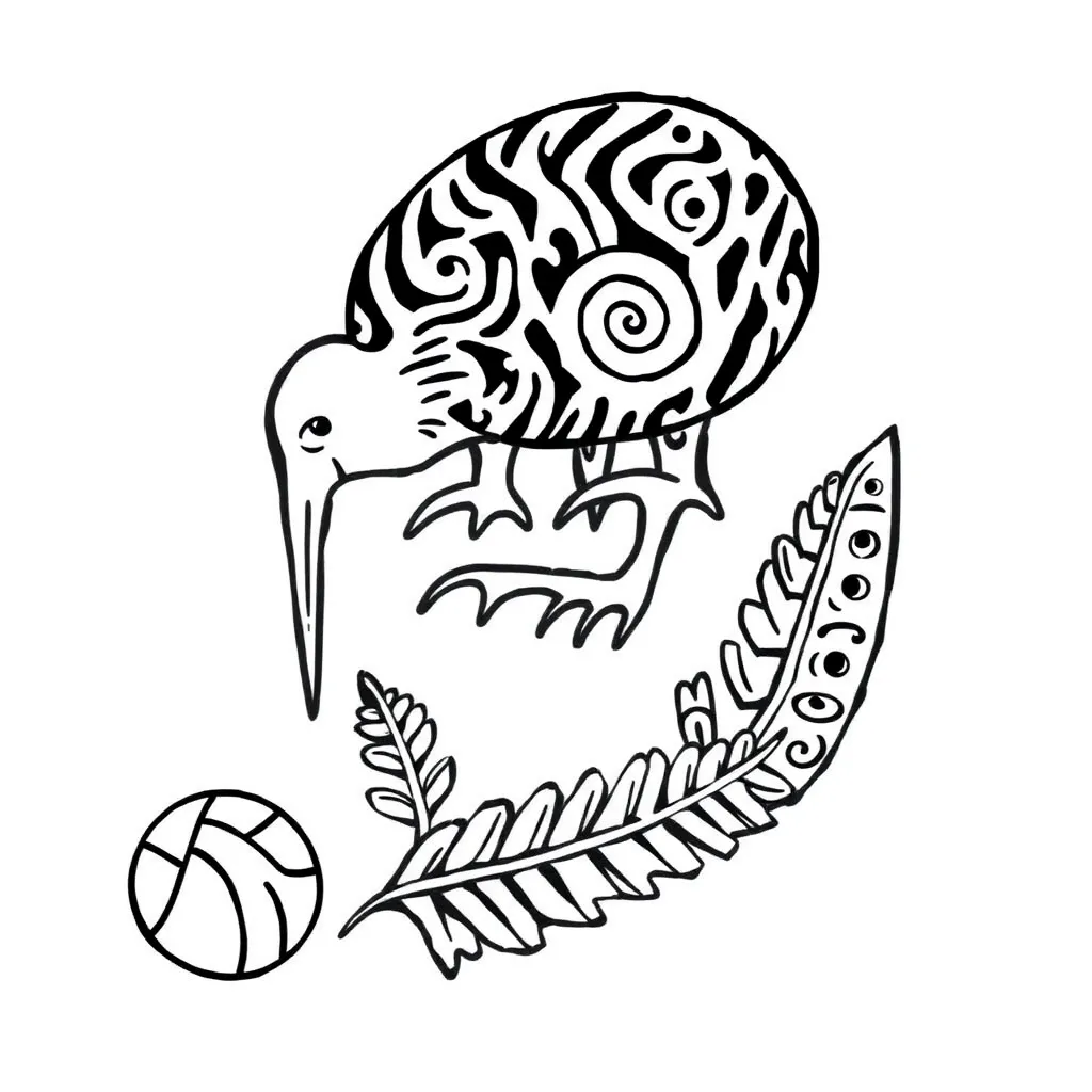 Shell and fish illustration