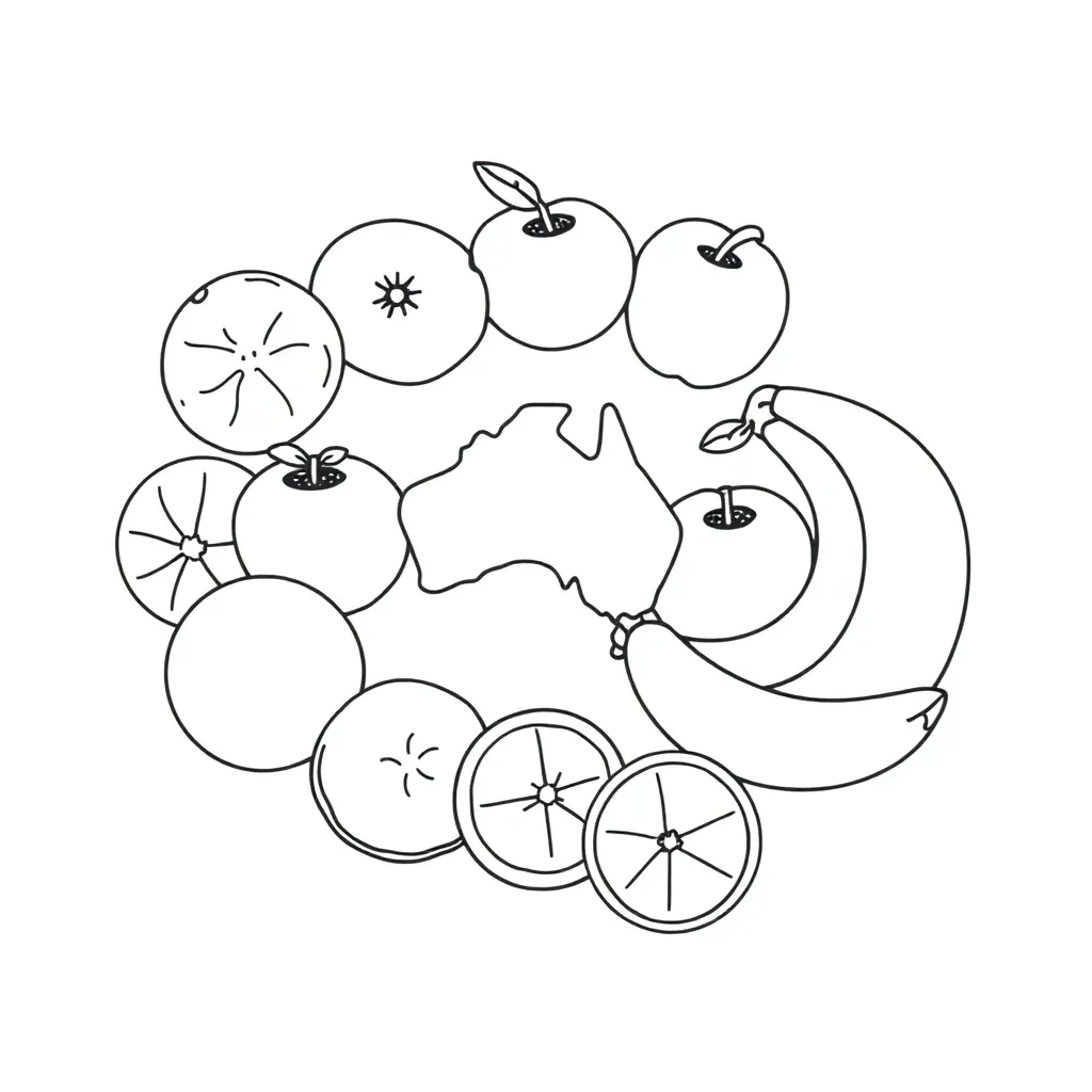 Colourful fractions and pizza slices