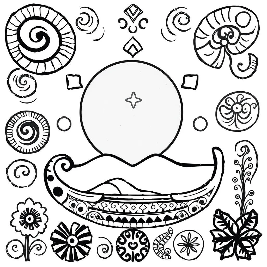 Matariki stars illustration