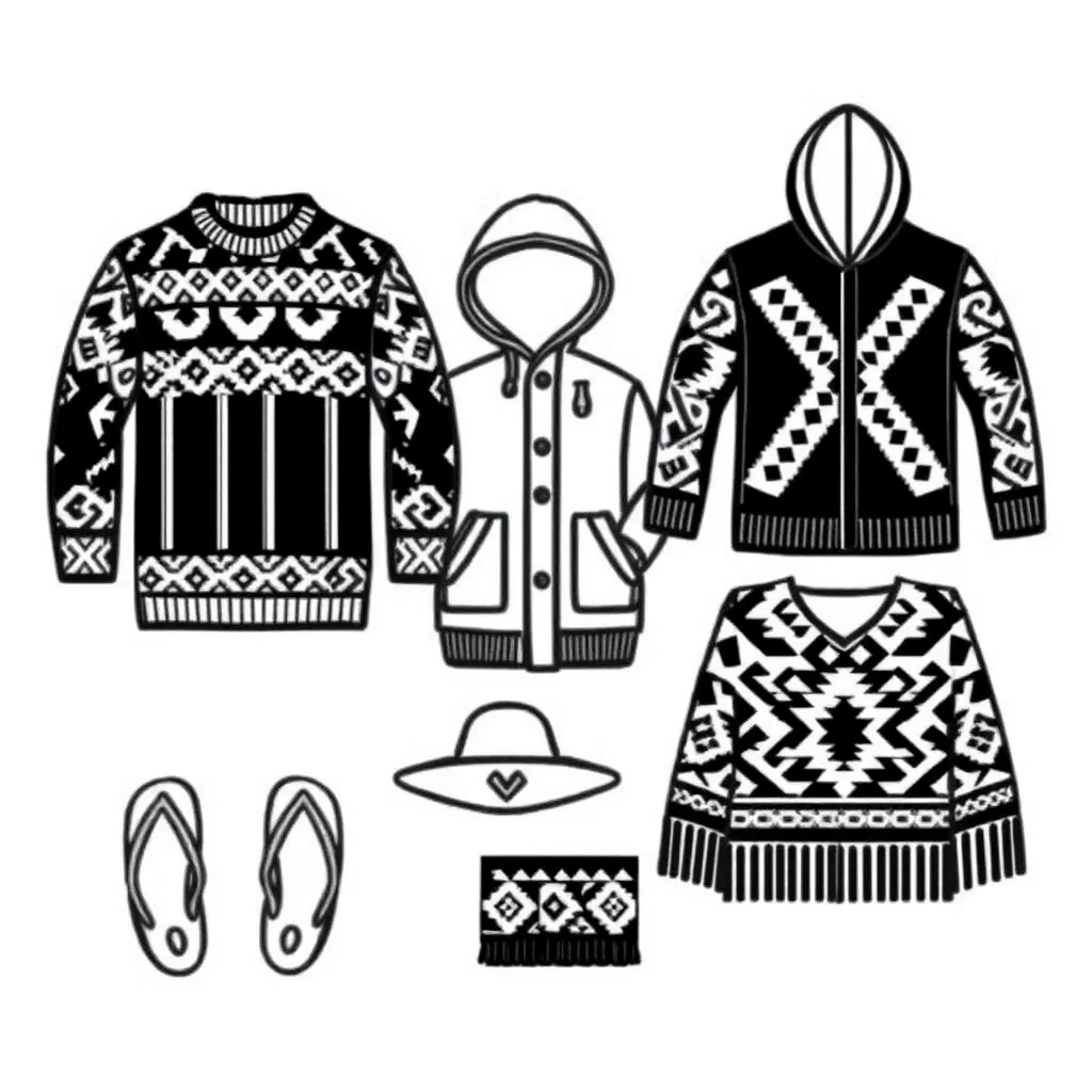 Traditional Māori clothing and modern attire