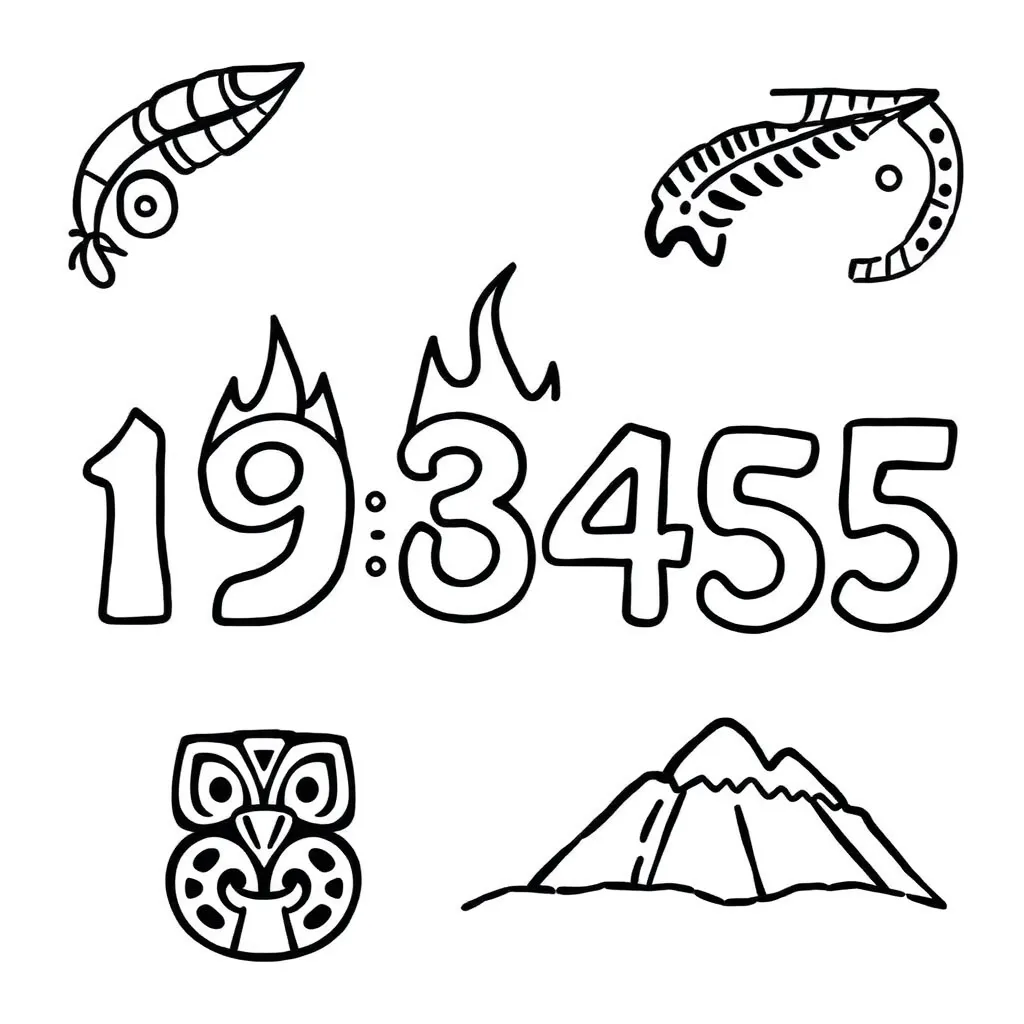 Fire flames illustration