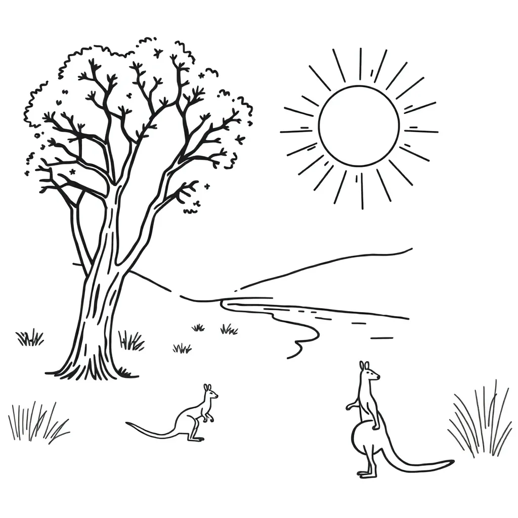 Mental health and wellbeing illustration