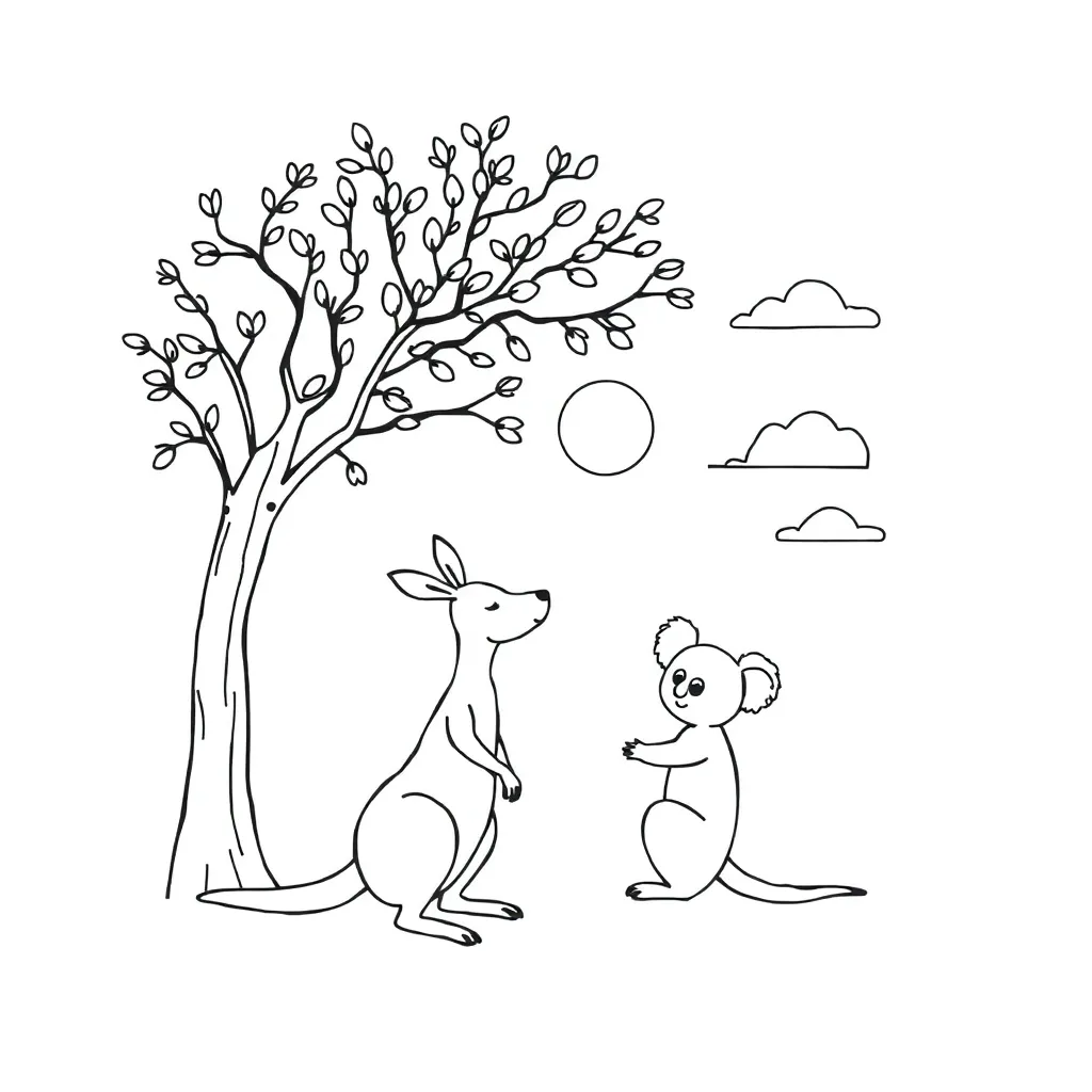 Online safety and digital citizenship illustration