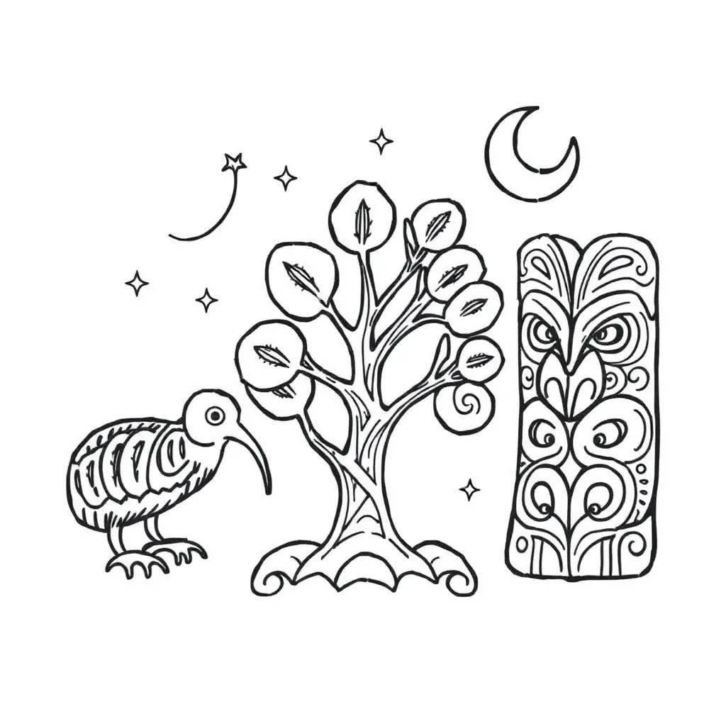 Fables and storytelling illustration