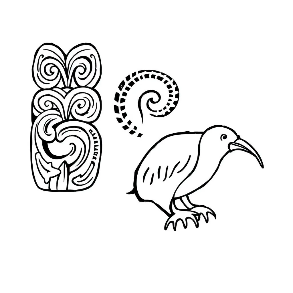 Algebra symbols and equations illustration