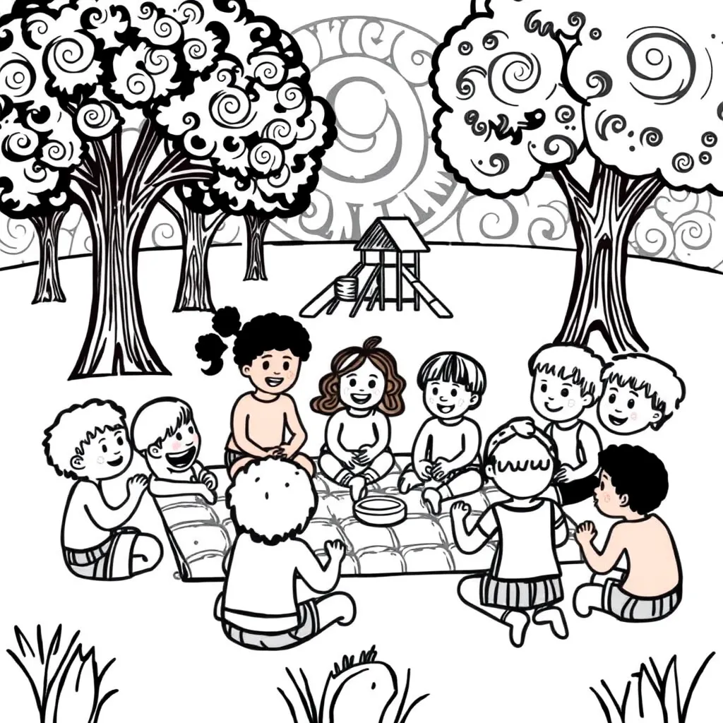Community helpers illustration
