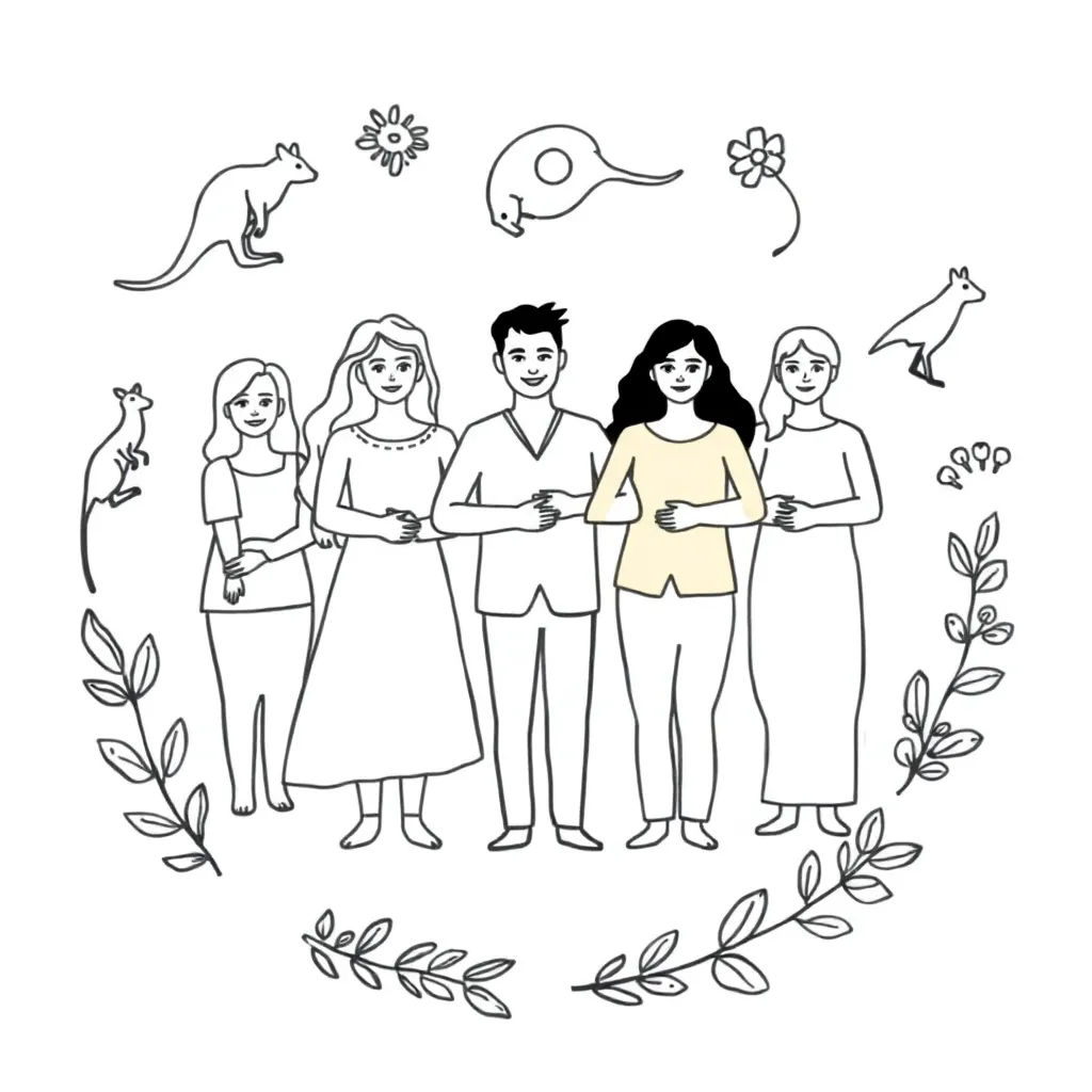 Refugee analysis illustration