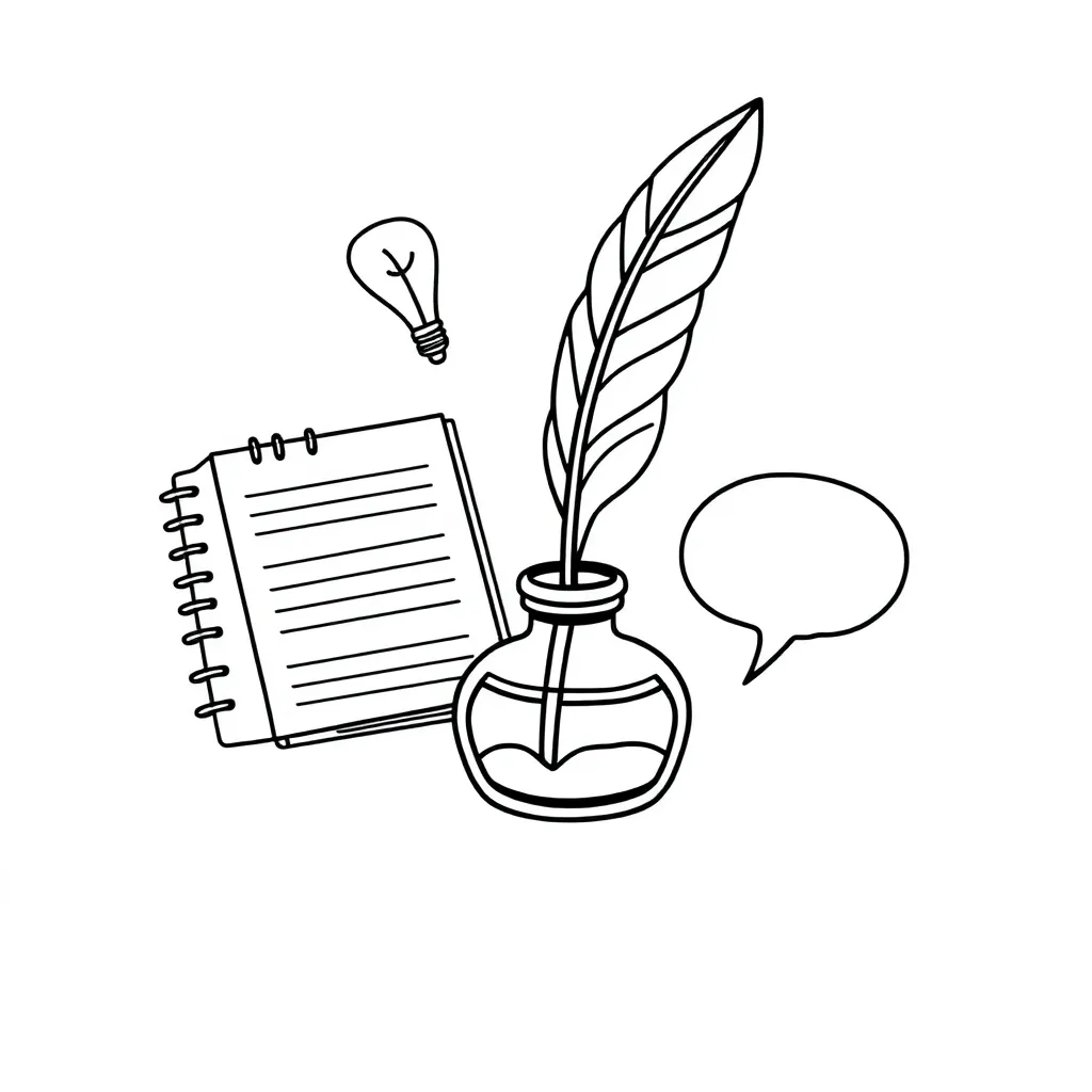 Persuasive writing illustration