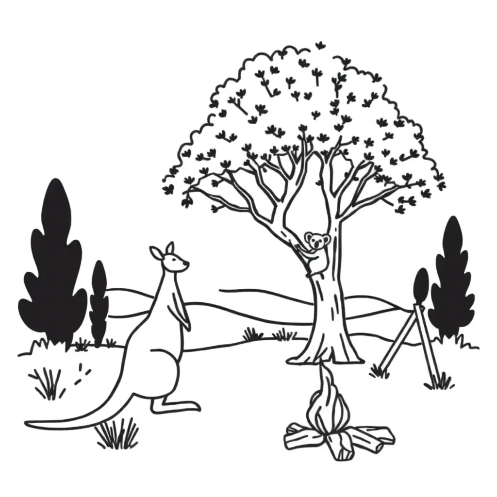 Magazine article planning illustration