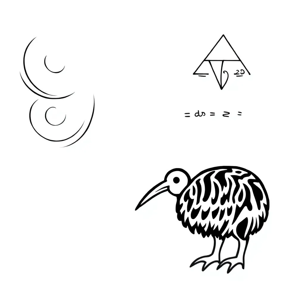 Math equations illustration
