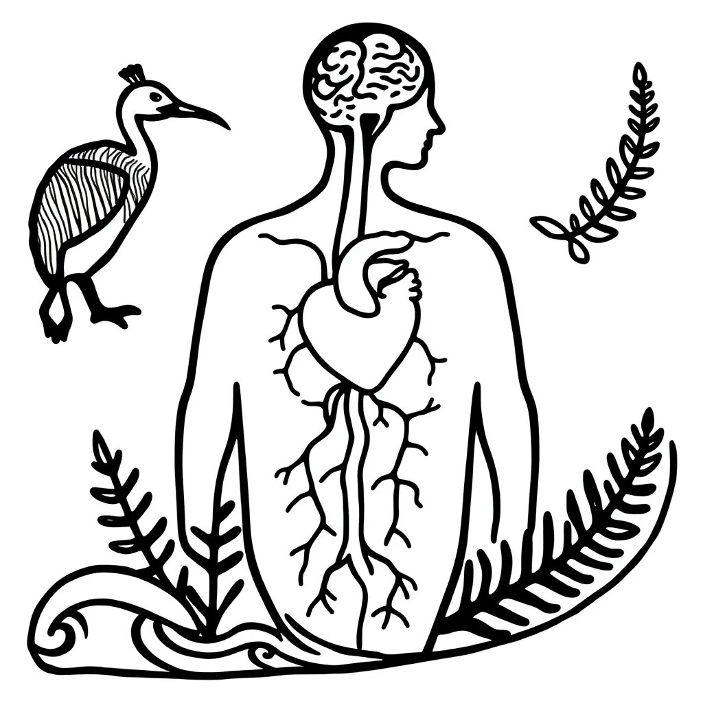 Brain and nervous system illustration